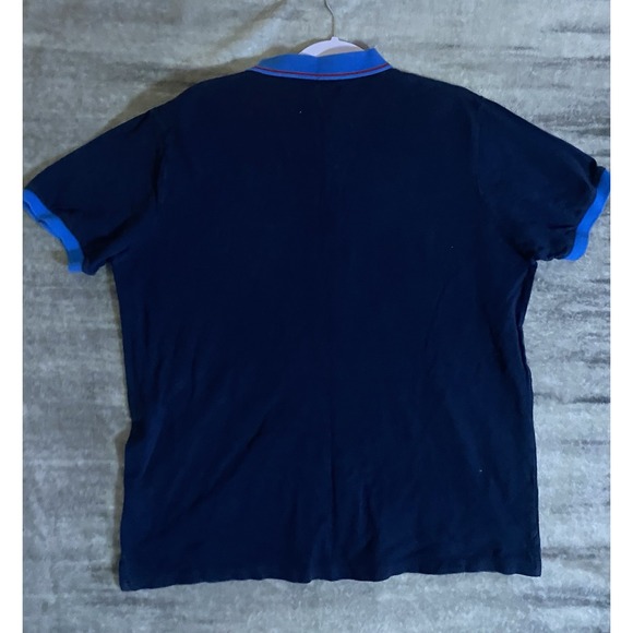 Burberry London Mens Purple Short Sleeve Collared Pullover Polo Shirt Size XL - Picture 5 of 5